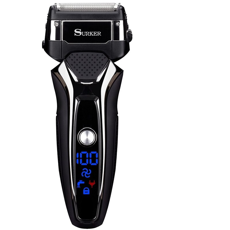 Pro Mannelijke Elektrisch Scheerapparaat Baard Folie Scheerapparaat Voor Mannen Oplaadbare Facial Scheren Machine Body Reiniging Scheerapparaat Hoofd Usb: pro