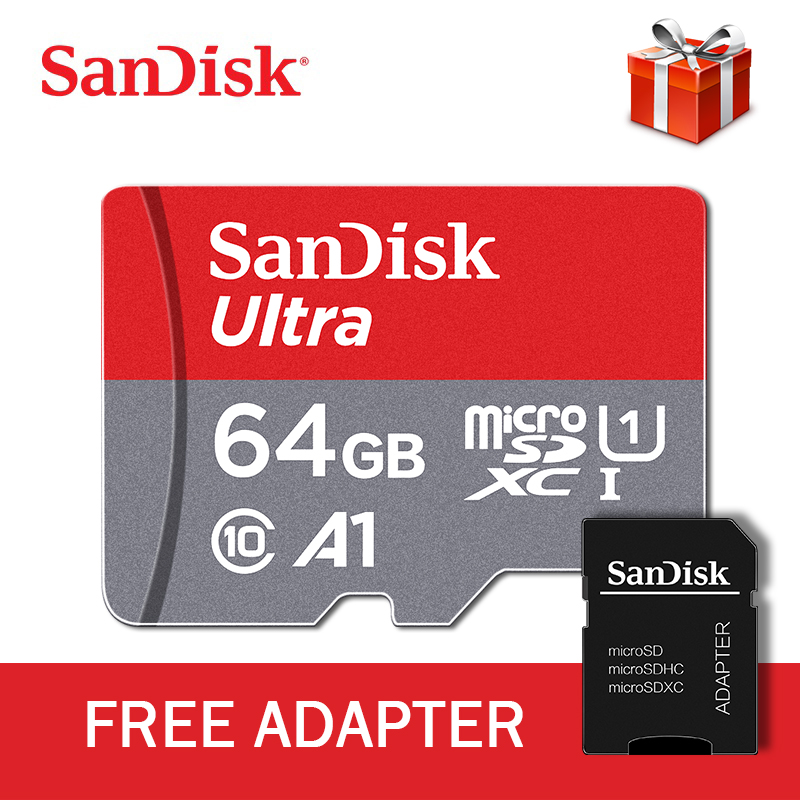 SanDisk A1 Micro sd Memory Card 256GB 200GB 128GB 64GB 98MB/S 32GB 16GB Micro sd card Class10 UHS-1 flash card Microsd TF Card