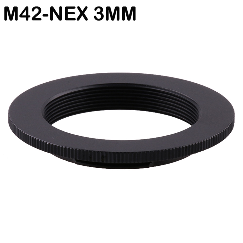 3MM Super mince lentille monture adaptateur anneau M42-NEX pour objectif M42 pour SONY NEX E NEX3 pour Sony e-mount NEX3 NEX5 NEX6 NEX-5N NEX-7