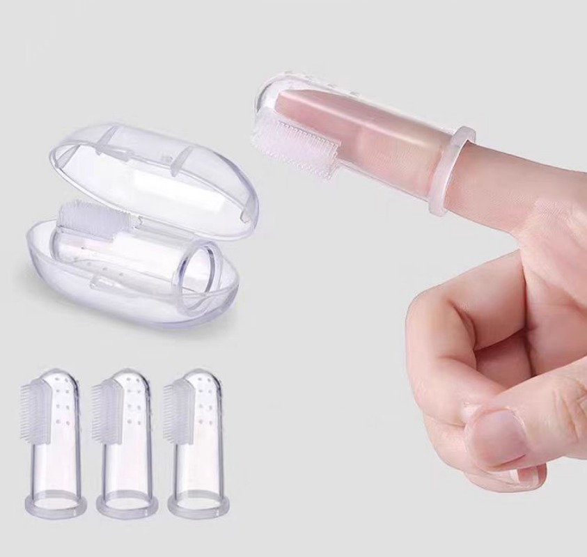 Silikon Weiche Haustier Finger Manschette Zahnbürsten Hund Pinsel Mundgeruch Zahnstein Zähne Pflege Werkzeug Katze Reinigung Peeling Silicagel Haustier Liefert
