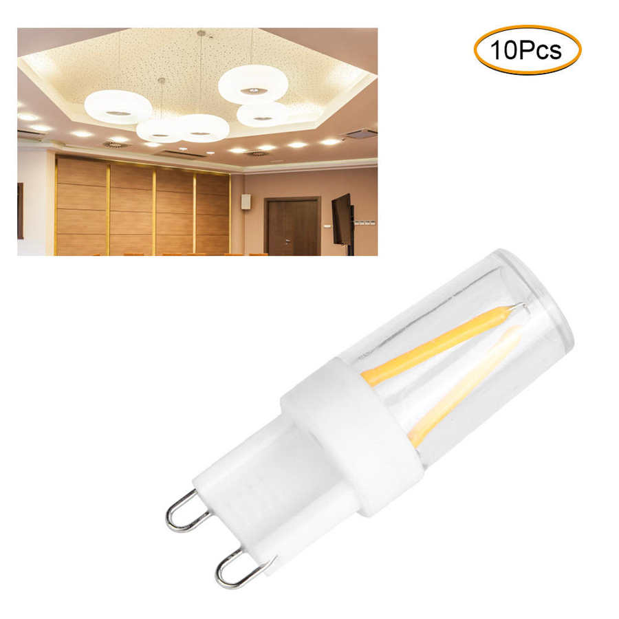 10 stuks  g9 gloeilampen 1.5w ac230v stuks bi-pin led-lampen voor huisverlichting voor kastlandschap