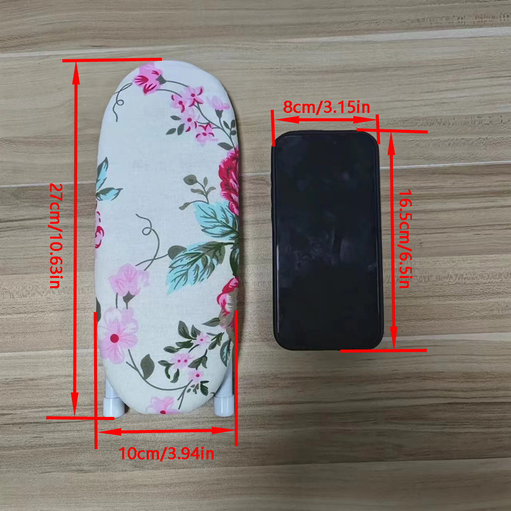 Mini planche à repasser à manches Portable, planche à repasser pliable pour le rangement et le transport faciles, chemise adaptée, taille du manchon