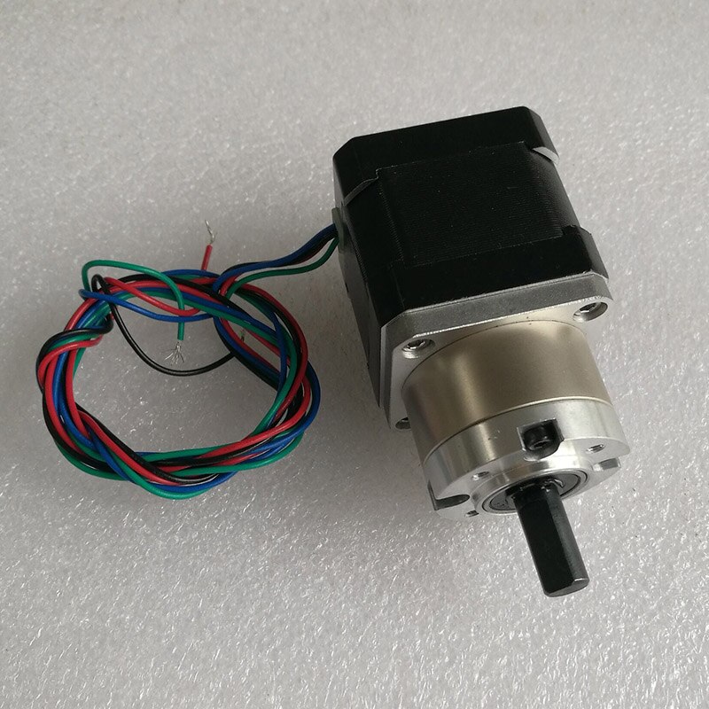 Moteur Pas à Pas Nema 17 Avec Réducteur Planétaire 27:1 – Haute Précision 0,067° Pour Imprimante 3D, CNC, Robotique – 12V 0,4A