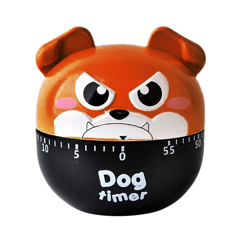 Undefined Dog Timer Kitchen Timer Cute Cooking Gadget Tool Fun Collectible For Pet Easy To Operate Mechanical No Batteries
