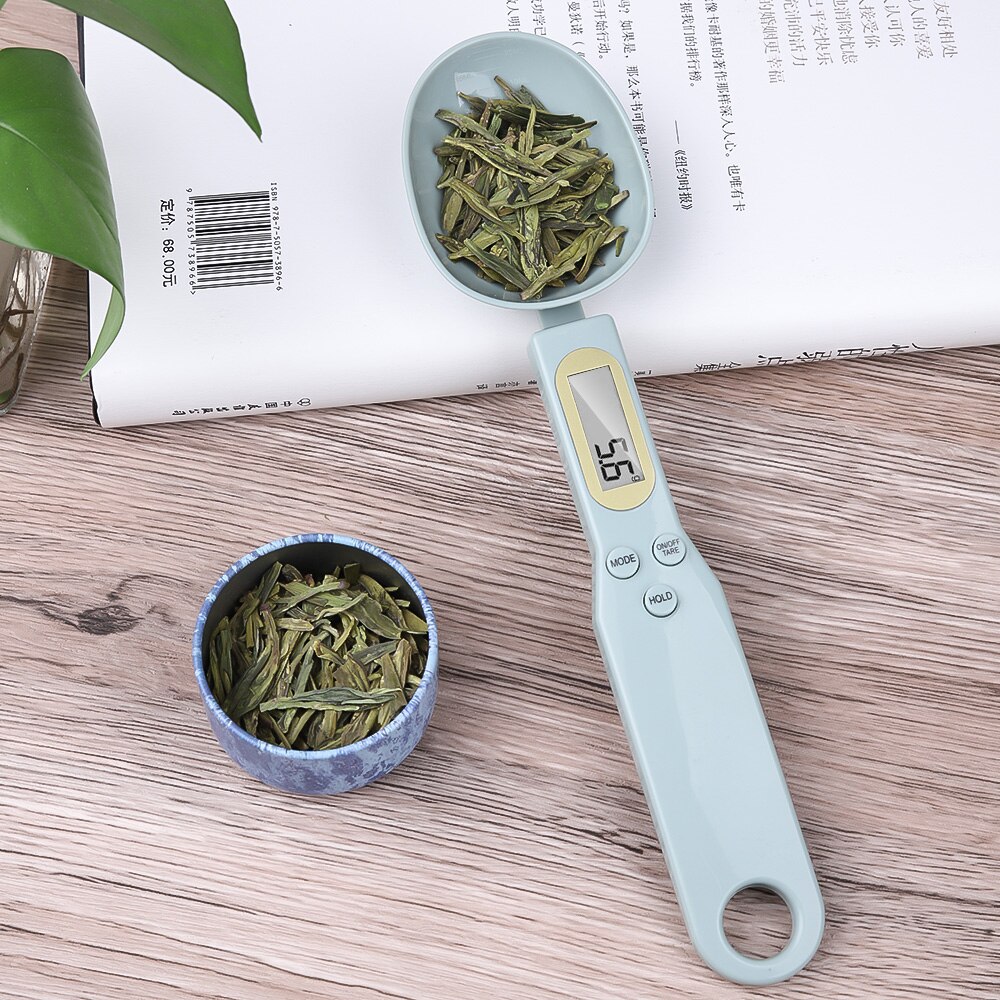 LCD Digital Kitchen Scale Electronic Cooking Food Weight Measuring Spoon 500g 0.1g Coffee Tea Sugar Spoon Scale Kitchen Tool