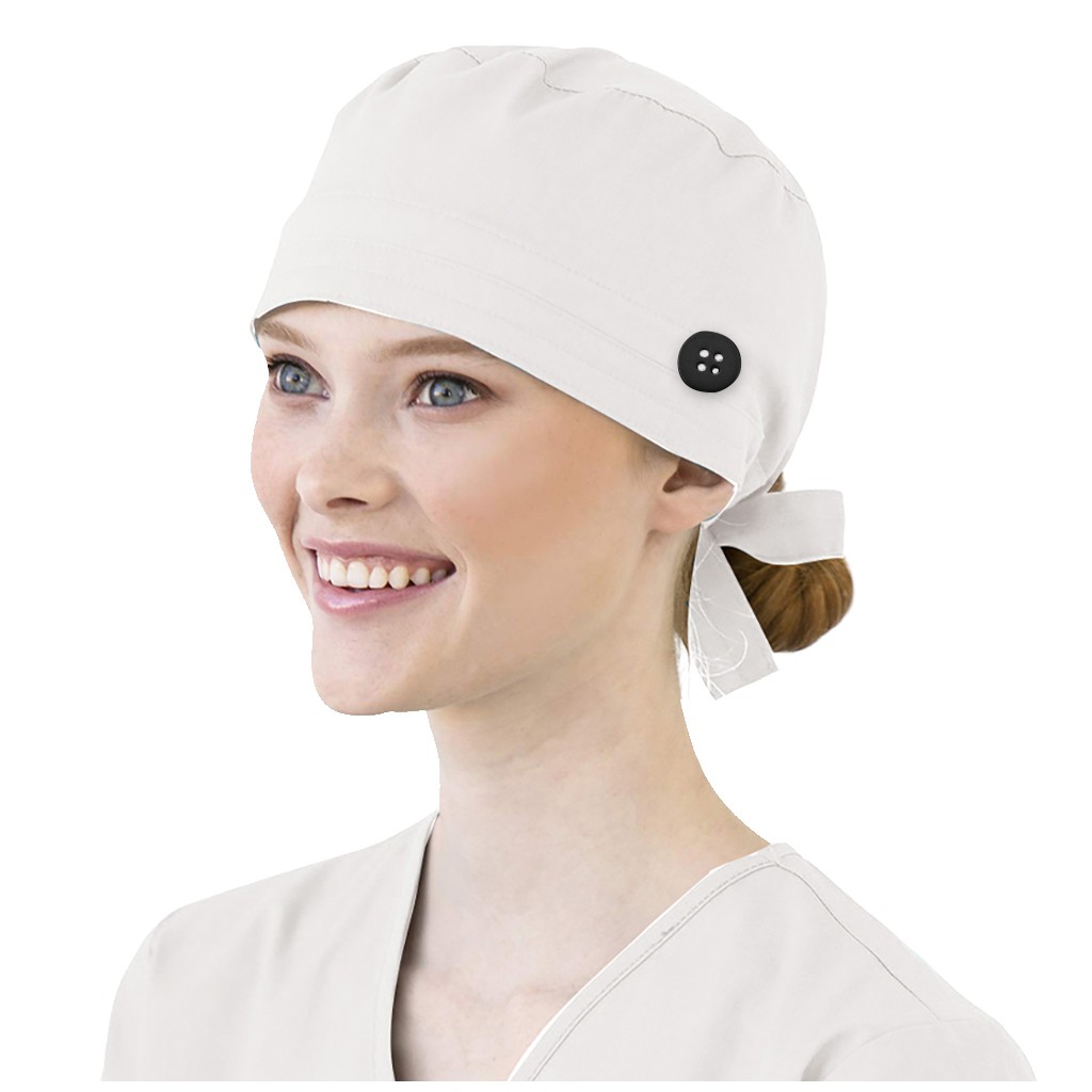 Vrouwen Katoen Bandage Verstelbare Scrub Cap Zweetband Bouffant Hoed Mannen Uniform Accessoires Mannen Gorro Enfermera Quirofano #2: I