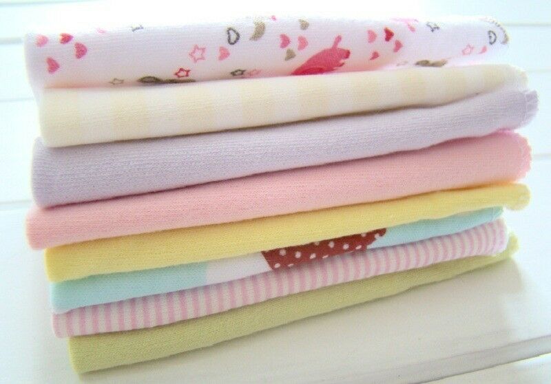 8pcs Cotton Newborn Washcloth Wipe Cloth Baby boy girl Bath Towel Feeding Wipe Kid Face Cloth Children Handkerchief