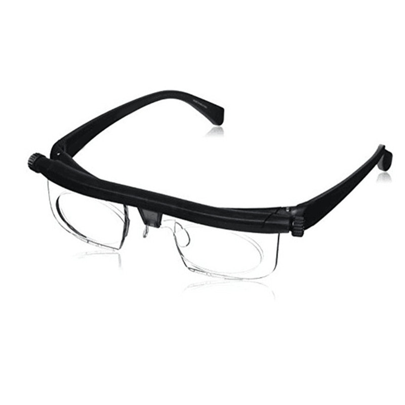Adjustable Strength Lens Zoom Reading Glasses Eyewear Variable Focus Vision Eyeglass Magnification Presbyopic Glasses