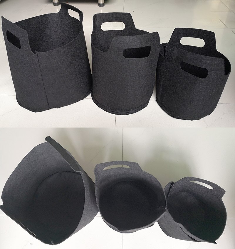 1/2/3 Gallon Stof Groeien Zakken Potten Tuin Plant Jardin Groente Bloem Planter Bag Diy Groeiende Yard Gardenig Tool