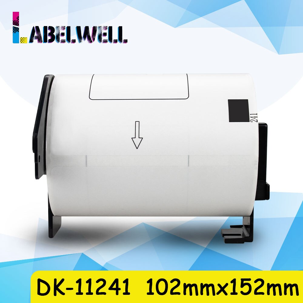 Labelwell DK-11241 Compatibel Voor Brother Labels DK-11241 Dk 1241 DK1241 Die-Cut Standaard Adres Etiketten Voor QL570 QL700 Printer