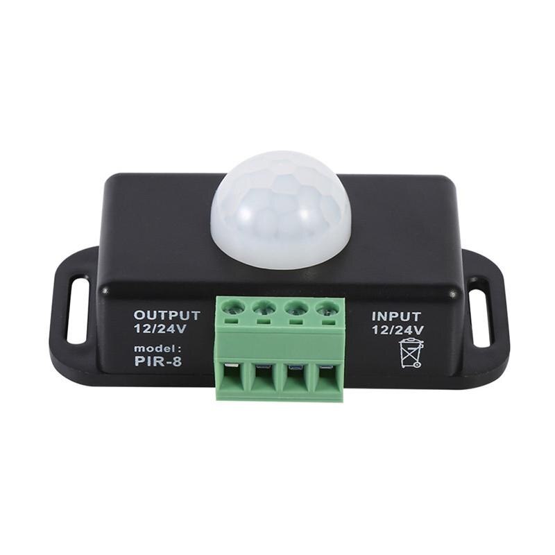12V/24V Human Body Motion Sensor Switch Controller for LED Light Strip: Default Title