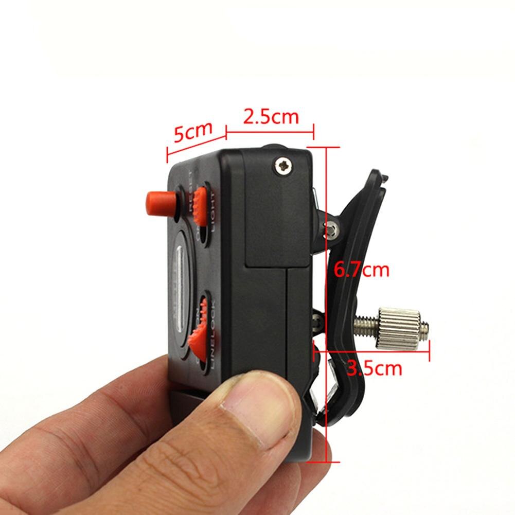 Vislijn lengteteller vislijnteller volledig uitgerust met licht visgerei