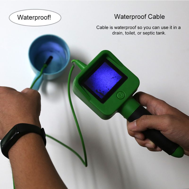 Caméra d'inspection avec Endoscope d'écran Endoscope sans fil pour observer les évents, les appareils électriques derrière, les Drains