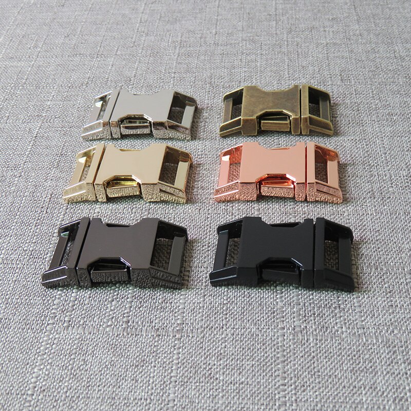 10pcs 20mm Metal Breakaway Buckle Hardware Straps Belt Clasp Clip For Pet Dog Collar Necklace Bracelet Garment Sewing Accessory