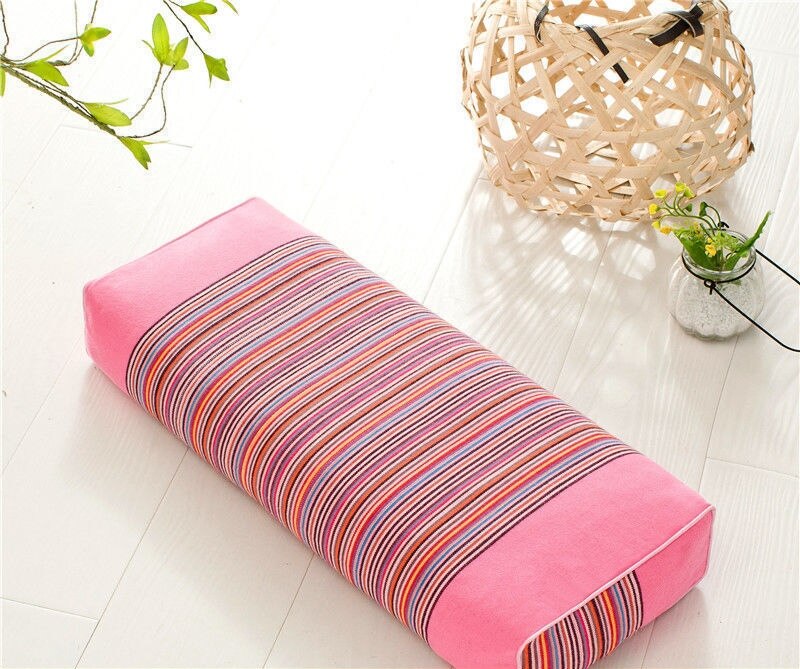 Almohada de alforfón fresca, saludable, textil para el hogar