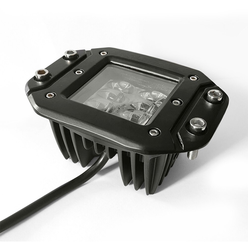 8LED Flush Mount Offroad LED Work Light 24W 12V LED 24V Pods Truck Driving Lamp For Auto Car SUV Tractor 4x4 Off Road Motorcycle