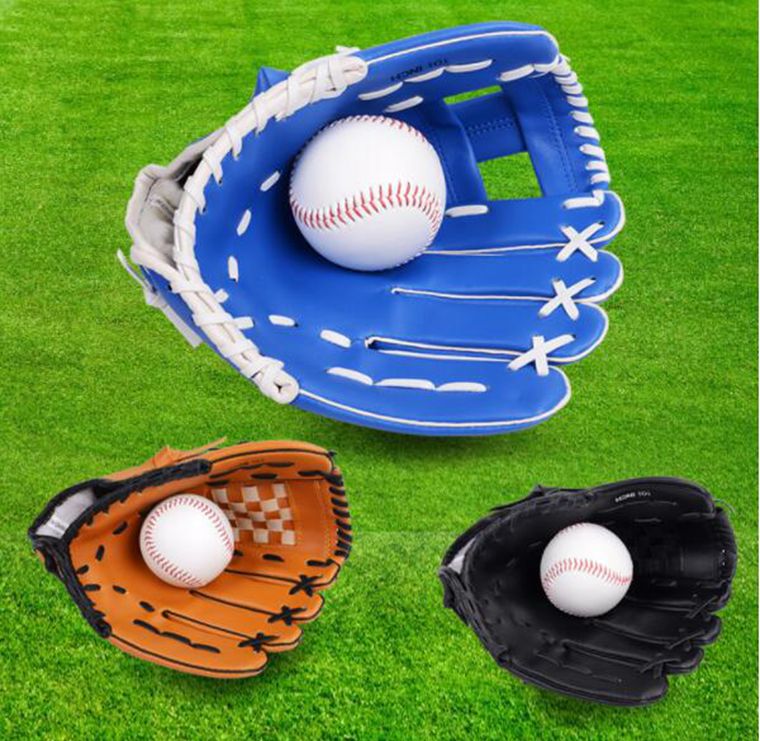 ! 11.5 "12" 12.5 "PVC lederen honkbal handschoenen softbal infielder handschoenen + 1 baseball, !