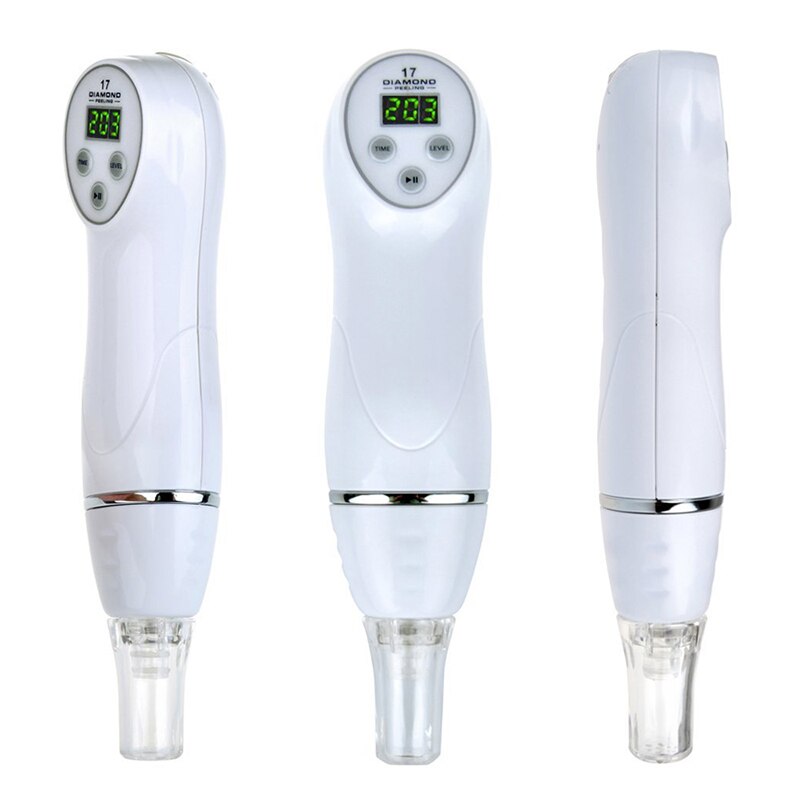 Billig bärbar mikrodermabrasion diamant peeling enhet pormask borttagning hud peeling diamant dermabrasion ansiktsmassage