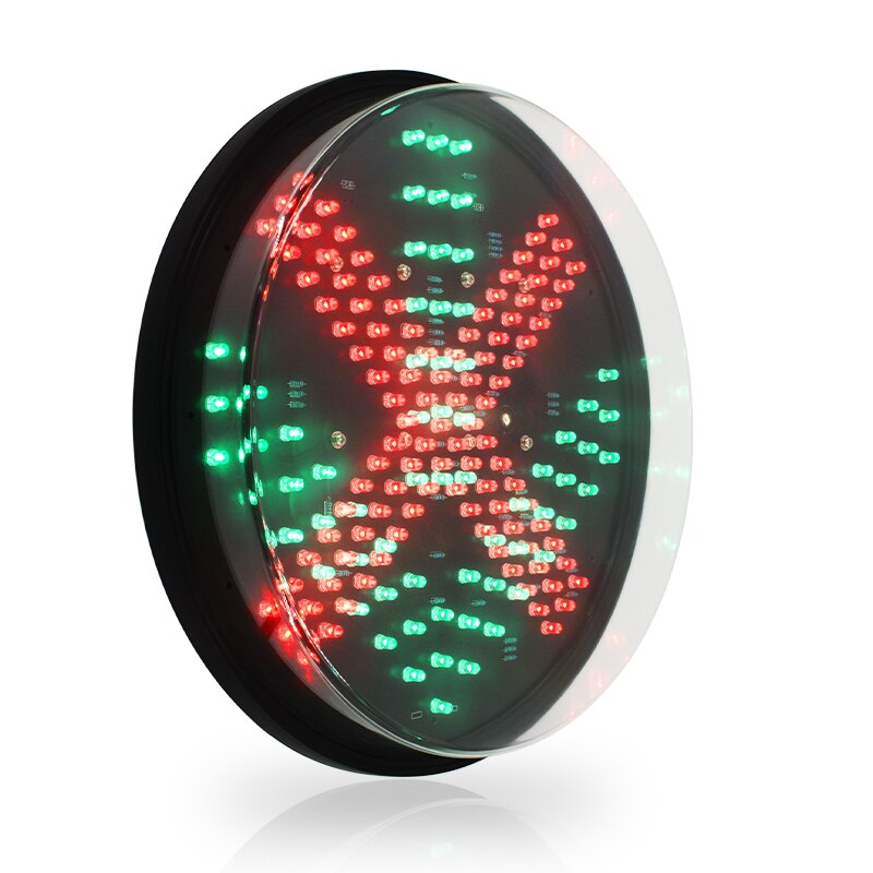 Diameter 12Inch Red Stop Green Go Cross Arrow Led Traffic Light Signal Module