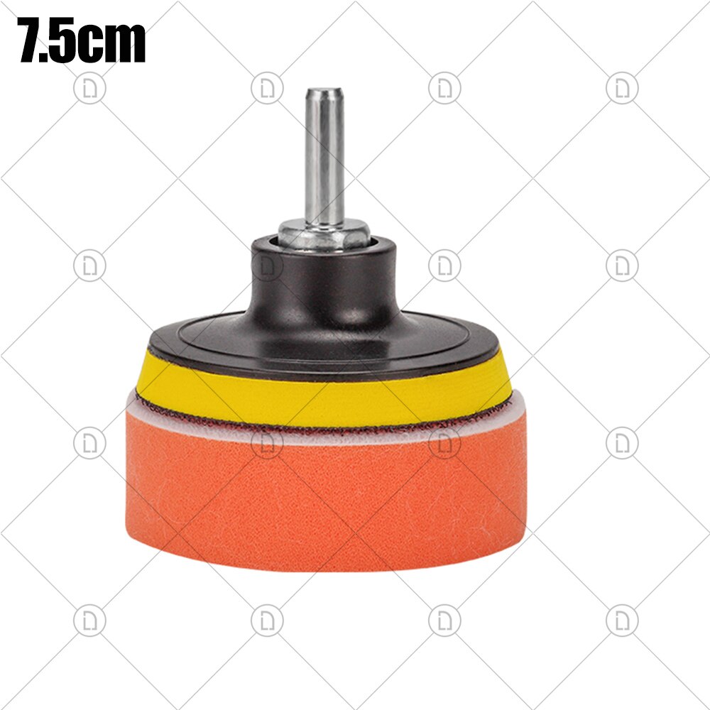 3 Inch Car Polishing Kit Polish Pad Car Polish Buffing Pad Abrasive Disc Sponge Foam Pads Polisher For Headlight Refurbish: 1