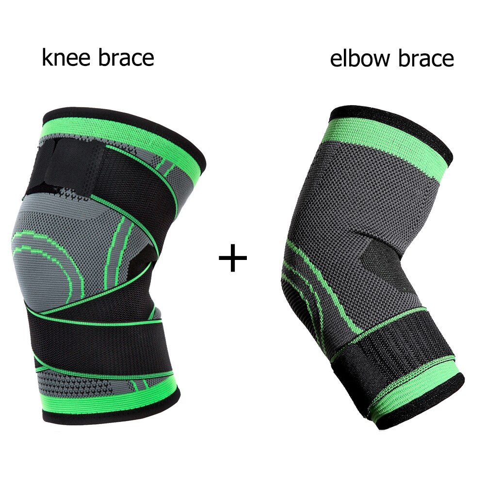 1 stuk sportbandage compressiekous elleboogbrace ondersteuning beschermer voor gewichtheffen artritis volleybal tennis armbrace: Wit / Ik