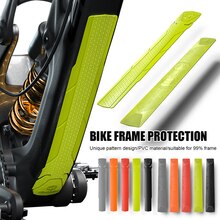 Bike Frame Sticker Krasbestendig Protector Road Fiets Anti Slip Bescherming Sticker Frame Cover Fiets Accessoires