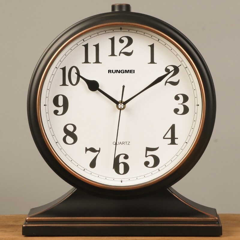 Sød dekorativ bordur vintage digital retro moderne ure skrivebord stående reloj de cocina skrivebord ur sød  ea60tz: Stil 4