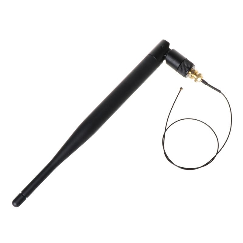 2x 6dBi M.2 MHF4 IPEX U. fl Cavo per RP-SMA Wifi antenna Cavo di Segnale impostato per Intel AC 9260 9560 8265 7265 7260 NGFF Scheda M.2 c26