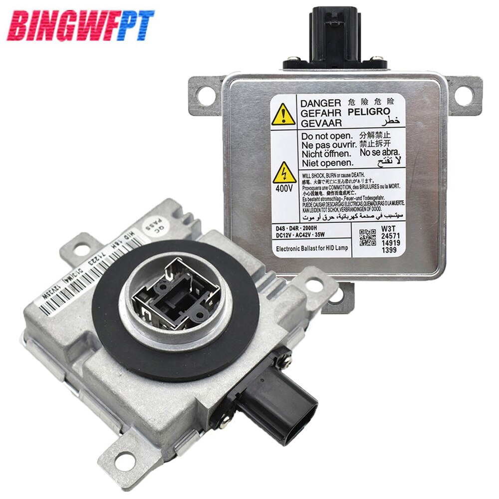 W3T21571 D4S balasto eléctrico e encendedor conjunto de lámpara HID 8301C463 para Mitsubishi Outlander W3T24571 D4R ignitor: 2pcs-ballast
