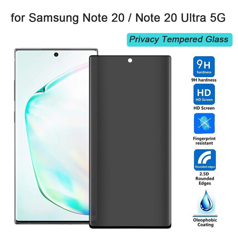 Privacy Gehard Glas Voor Samsung Galaxy Note 20 Ultra 5G Beschermende Glas Voor Galaxy Note 20 Screen Protector Film 9H Glas