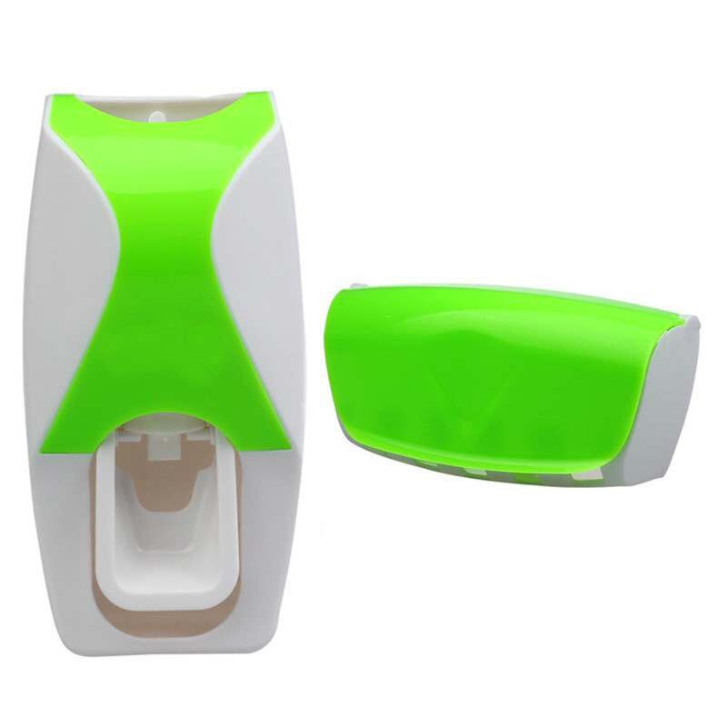 Kids Automatic Toothpaste Dispenser Squeezer Wall Mounted Rack Stand Holder Toothpaste Squeezers Bathroom Products