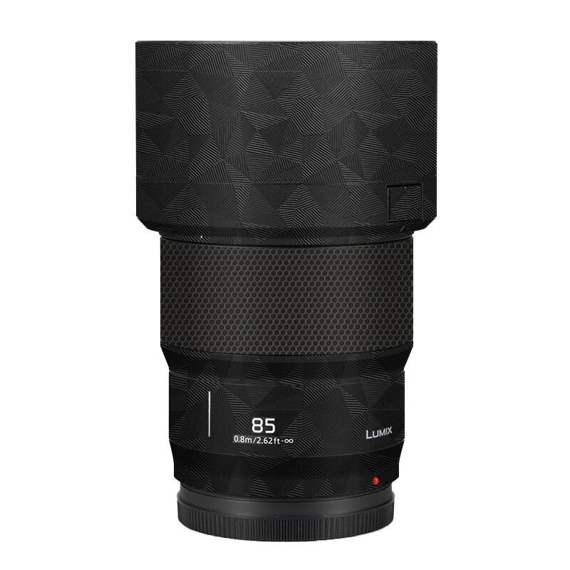 Lumix S 85 F1.8s Lens Sticker Vinyl Decal Skin Wrap Cover Voor Panasonic Lumix S 85Mm F/1.8 S Lens Sticker Film: Nordic Black