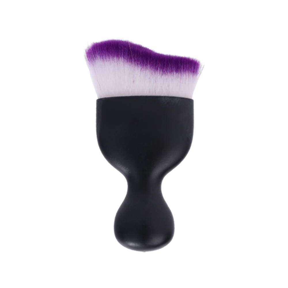 Brosse de nettoyage d'intérieur de voiture, Console centrale, sortie d'air, lavage doux avec couvercle de coque, dépoussiérage automatique des crevasses: WHITE