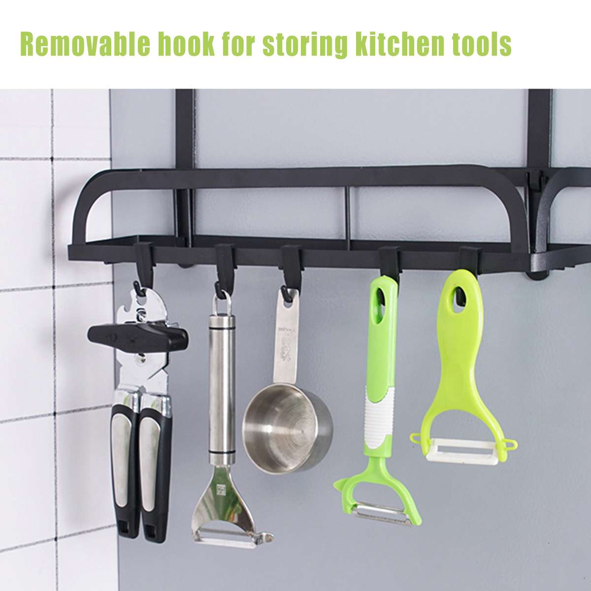 Adsorption Refrigerator Side Rack Wall-mounted Multi-function Storage Holder Kitchen Paper Towel Shelf Rack Organizer