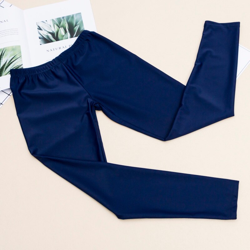 Zwembroek dames hoge taille mesh broek buikcorrectie badpak slips broek knielengte gestreept patchwork surfbroek: 3xl