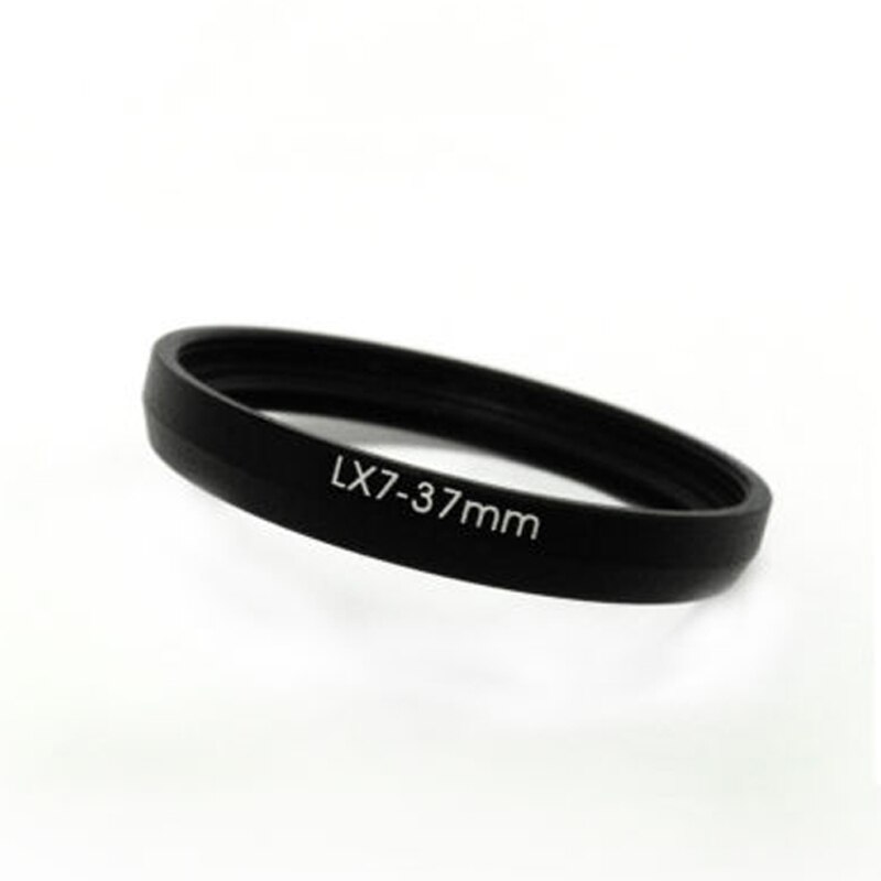 37Mm Lens Filter Adapter Ring For Panasonic Lumix Dmc Lx7 Dmw-Fa1 Black Atlx7Bk
