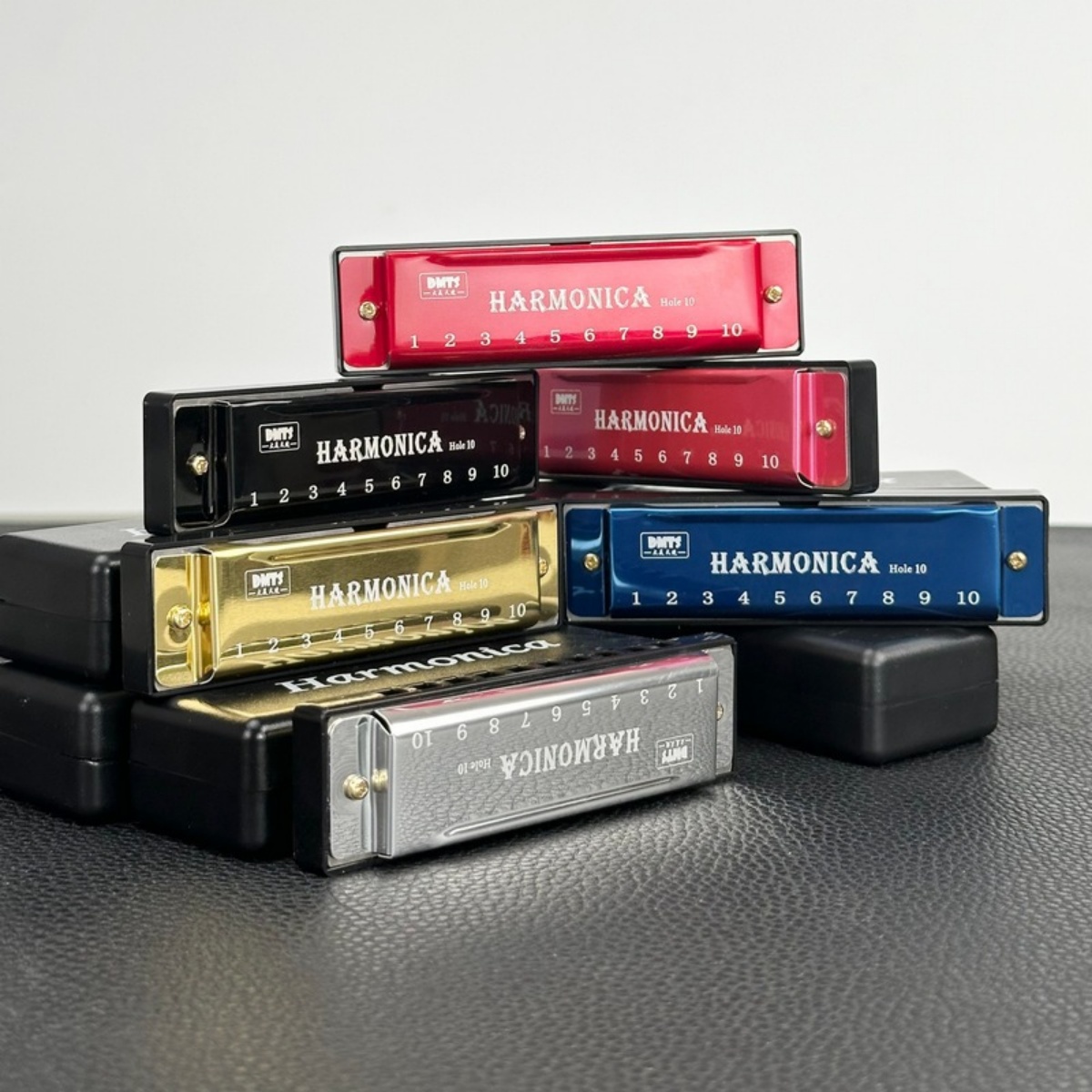 Miwayer-professionelle 10-See-Mundharmonika, Metallorgan für Höhle Mund, Musikinstrumente für Anfänger