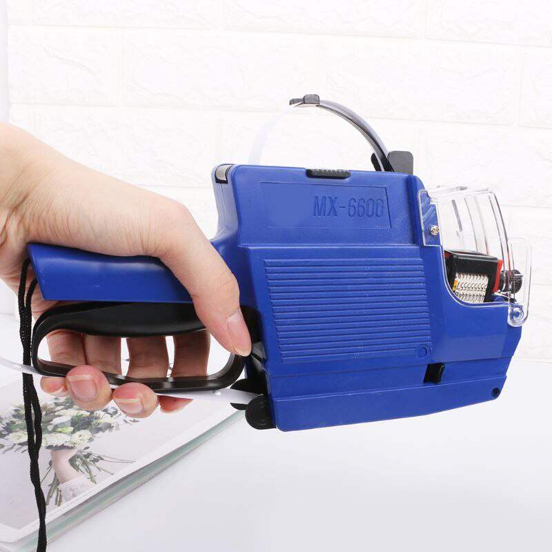 10-Digit Two-Line Label Price Tag Double-Row Price Machine,Double-Row Price Machine Price Tag Machine Double Row 10