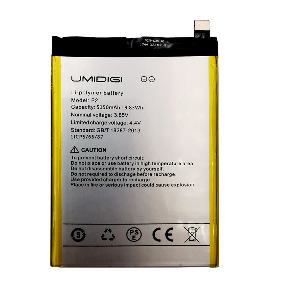 Roson – batterie 5150mAh pour UMI Umidigi F2, pièces de rechange, accessoires de téléphone, accumulateurs avec outils, nouveauté 100%
