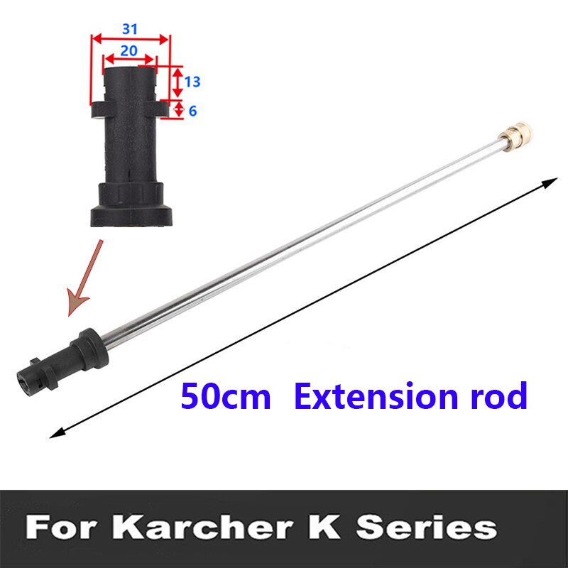 For Karcher Hd K2 K3 K4 K5 K6 K7 High Pressure Cleaner Undercarriage Cleaner Water Broom Washer Fan Nozzle CarCleaning Car Tools: Colorless