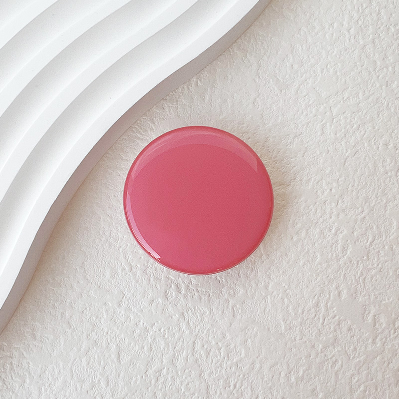 Popular Ins Korean style Macaron socket Phone Talk Grip Stretchable Folding Simple Phone Holder: Ivory