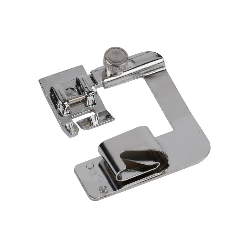 Praktijk Metal 3 Pcs Naaimachine Voet Presser Rolzoom Voeten Set Voor Brother Singer Naaien Accessoires Naaien Naaivoet