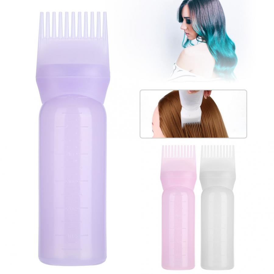 Para peluquería, 3 colores, botella de tinte para el cabello, cepillo, champú, Color, aceite, peine, aplicador, herramienta de peluquería, herramientas de bricolaje, uso doméstico