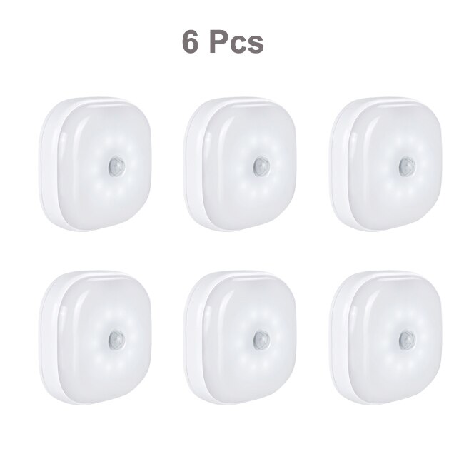 Motion Sensor Nachtlampje Drinkbaar 10 LED Kast Verlichting Batterij Aangedreven Draadloze Kast IR Infrarood Bewegingsmelder Wandlamp