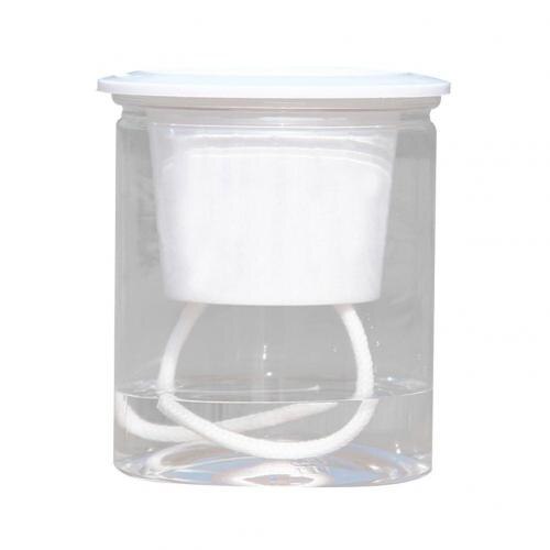 Clear Automatic Water Absorption Self Watering Hydroponic Flower Pot Planter Flower Pot: M