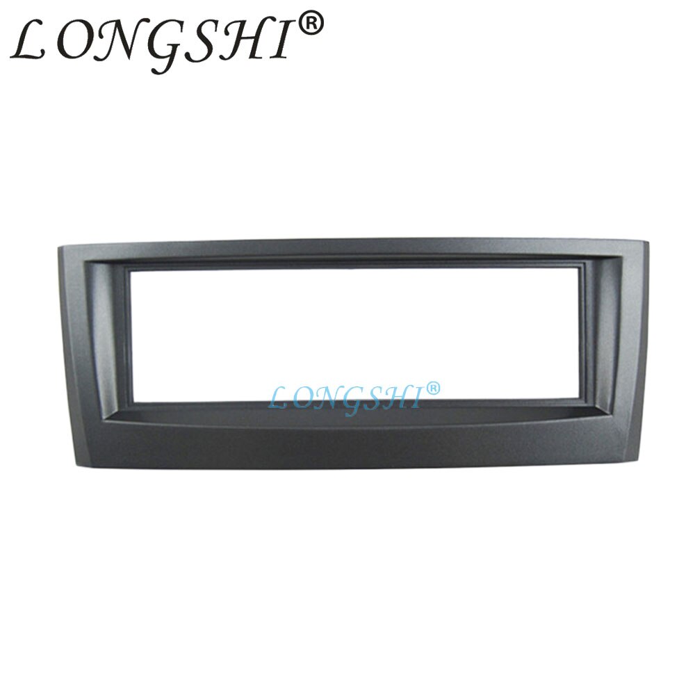 Grå en 1 din bilradio fascia til 2005 2006 2007 fiat punto linea stereo installer dash kit dvd frame cd trim 1 din