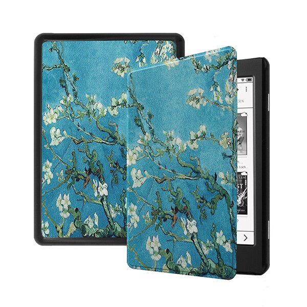 Funda magnética para Tolino Page 2, funda protectora delgada para E-book de 6 pulgadas para Tolino E-book, soporte de piel: MH