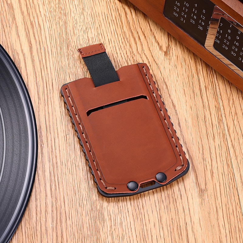 DIENQI Rfid Leather Bank Credit Card Holder Wallet Men Cardholder Case Male Pocket Slim Minimalist Wallet nederlands