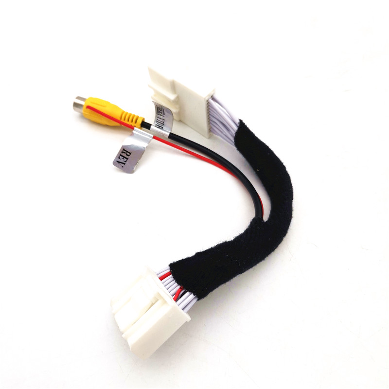 Câble d&#39;interface de caméra de recul 24 broches, pour moniteur OEM Renault Dacia, installation non destructive avec système MediaNav