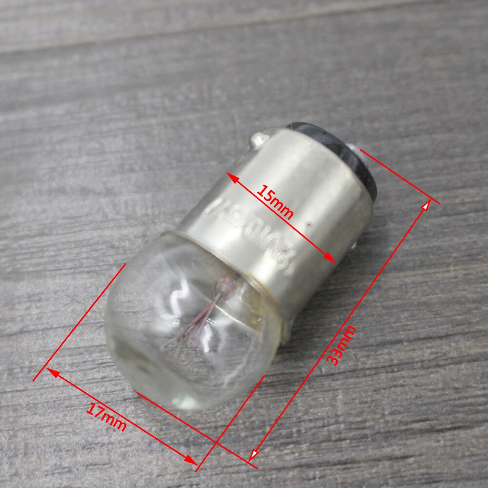 2PCS 12V 5W BA15D Bulbs Motorcycle Scooter Turn Signal Light Bulb Tungsten lamp for Harley Honda Yamaha Suzuki Kawasaki KTM